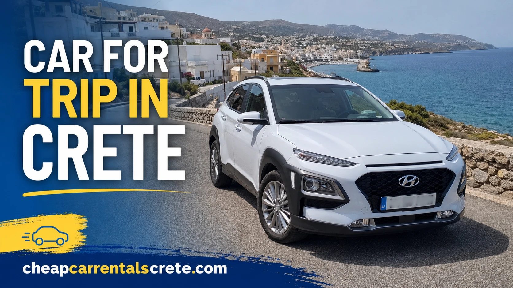 cheap car hire Crete with no deposit booking